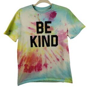 Goodfellow & Co Womens M Tie-Dye Be Kind T-Shirt